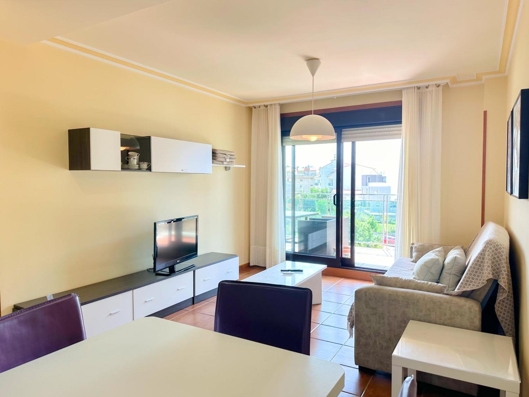 Apartamento Carabuxeira Playa 桑亨霍 外观 照片