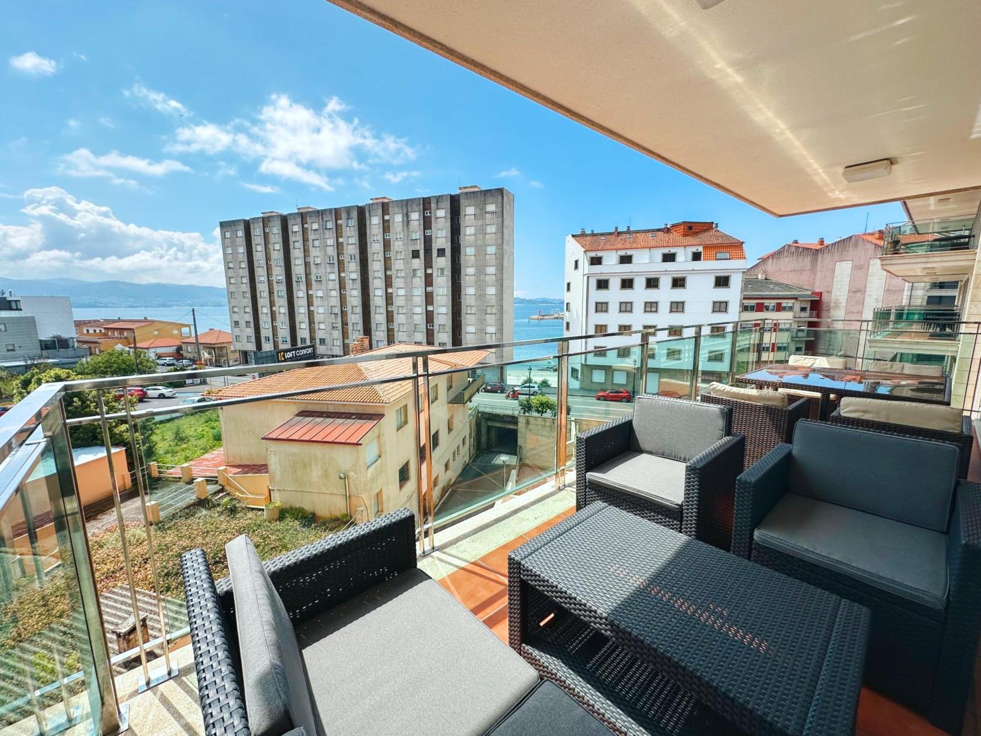 Apartamento Carabuxeira Playa 桑亨霍 外观 照片